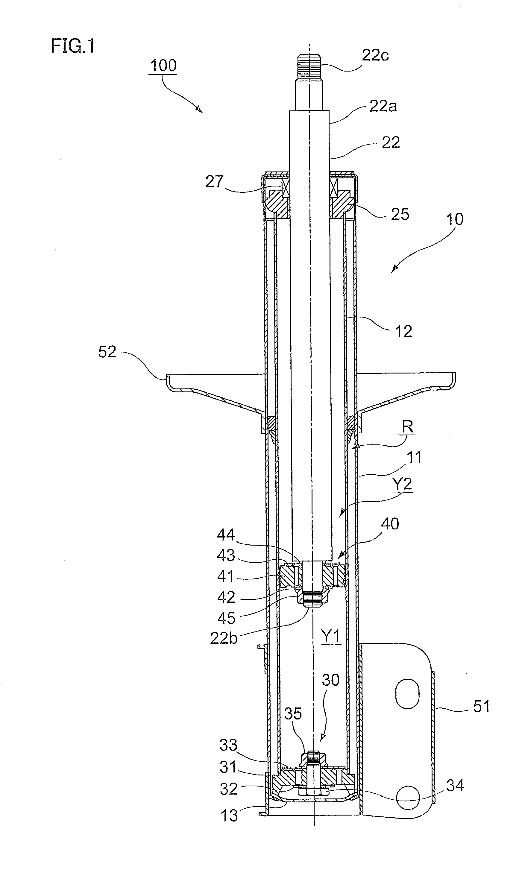 Hydraulic shock absorber and damping force generator