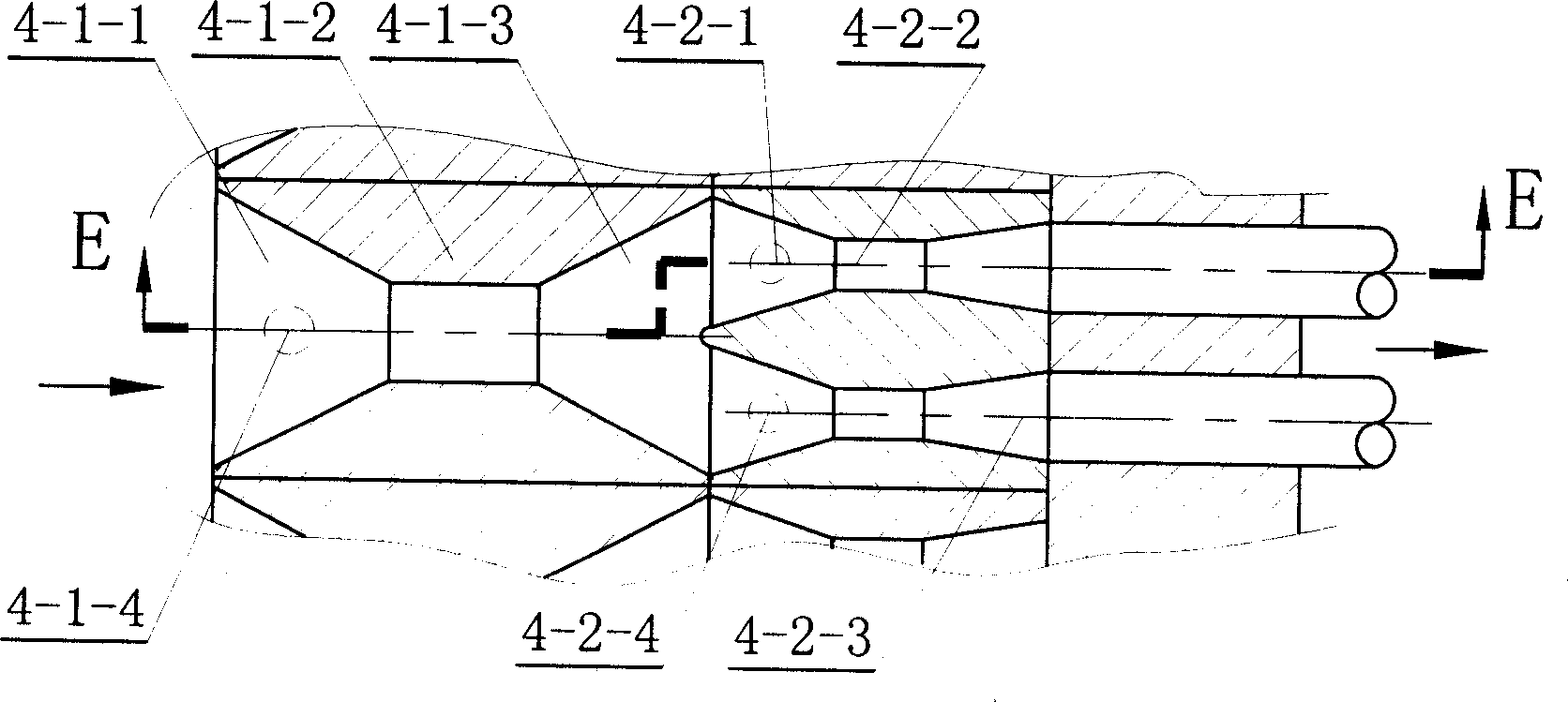 Device for roughly regulating or fine adjustment for paper banner through adding diluent water