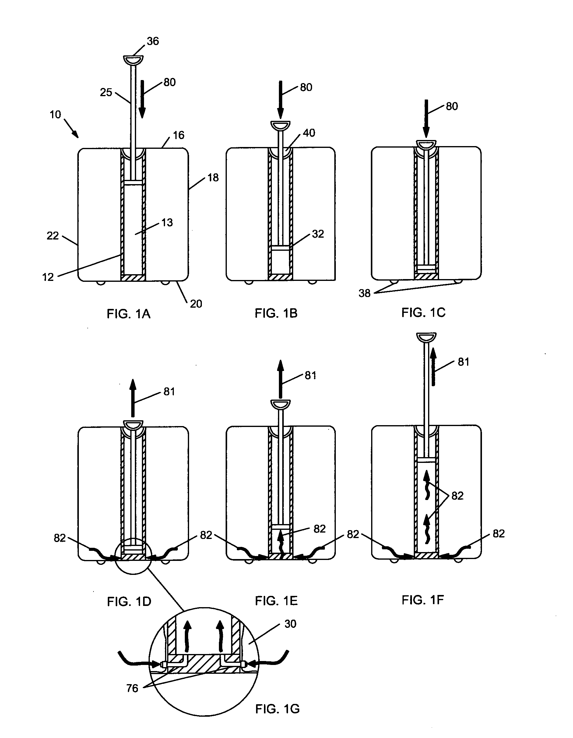 Luggage Comprising a Vacuum Device