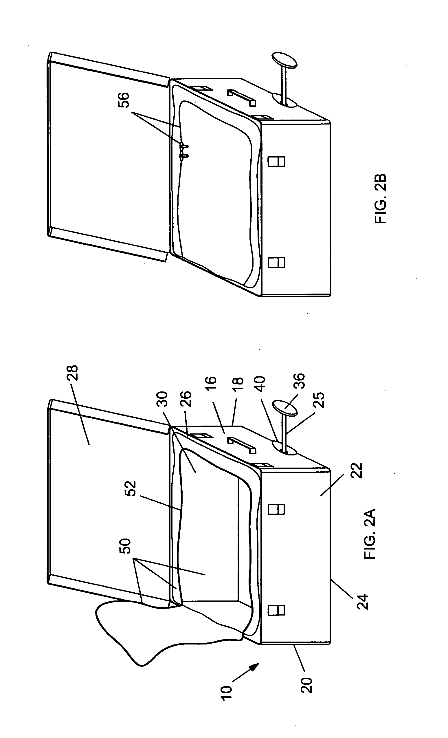 Luggage Comprising a Vacuum Device