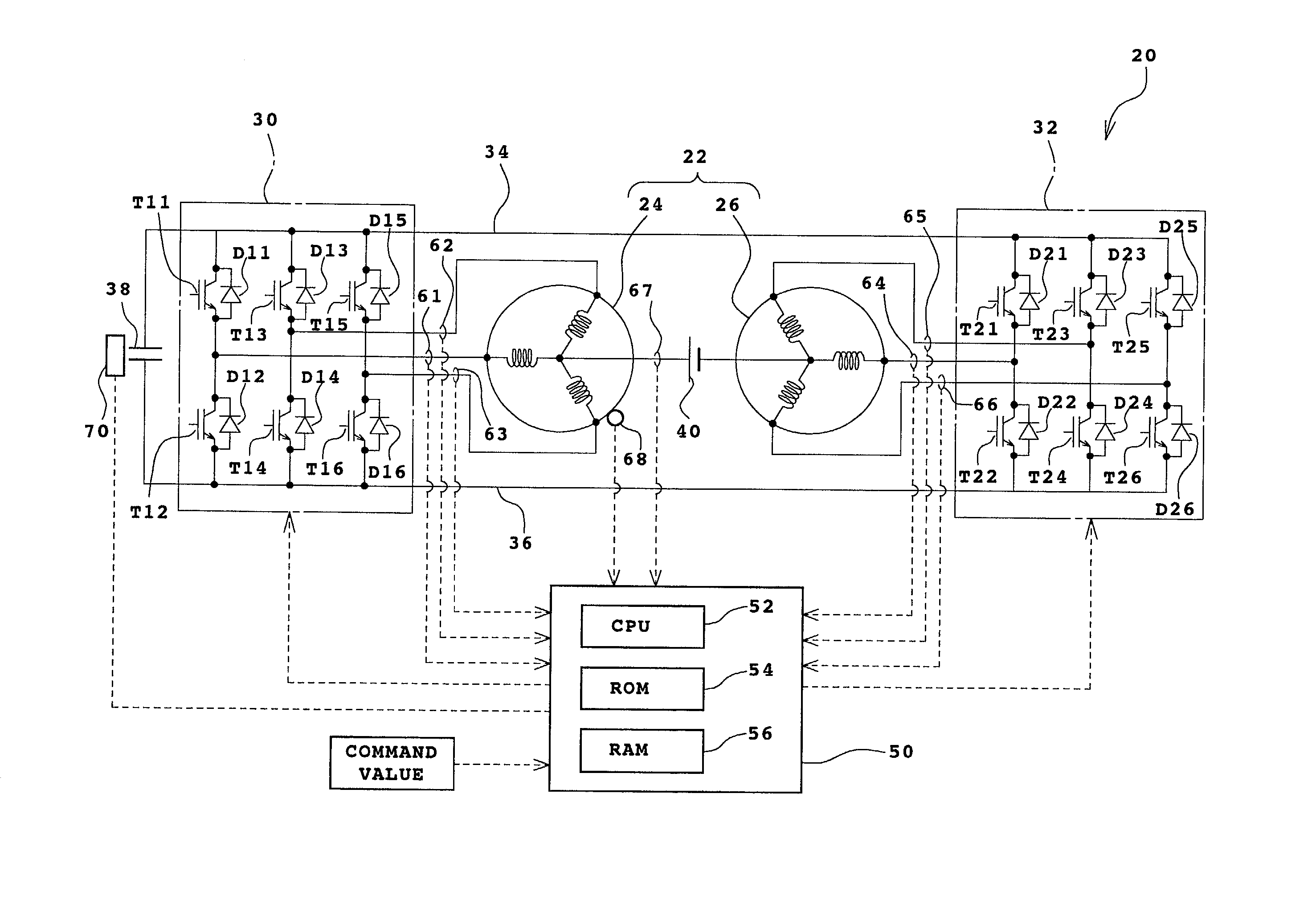 Driving apparatus, power output apparatus, and control method