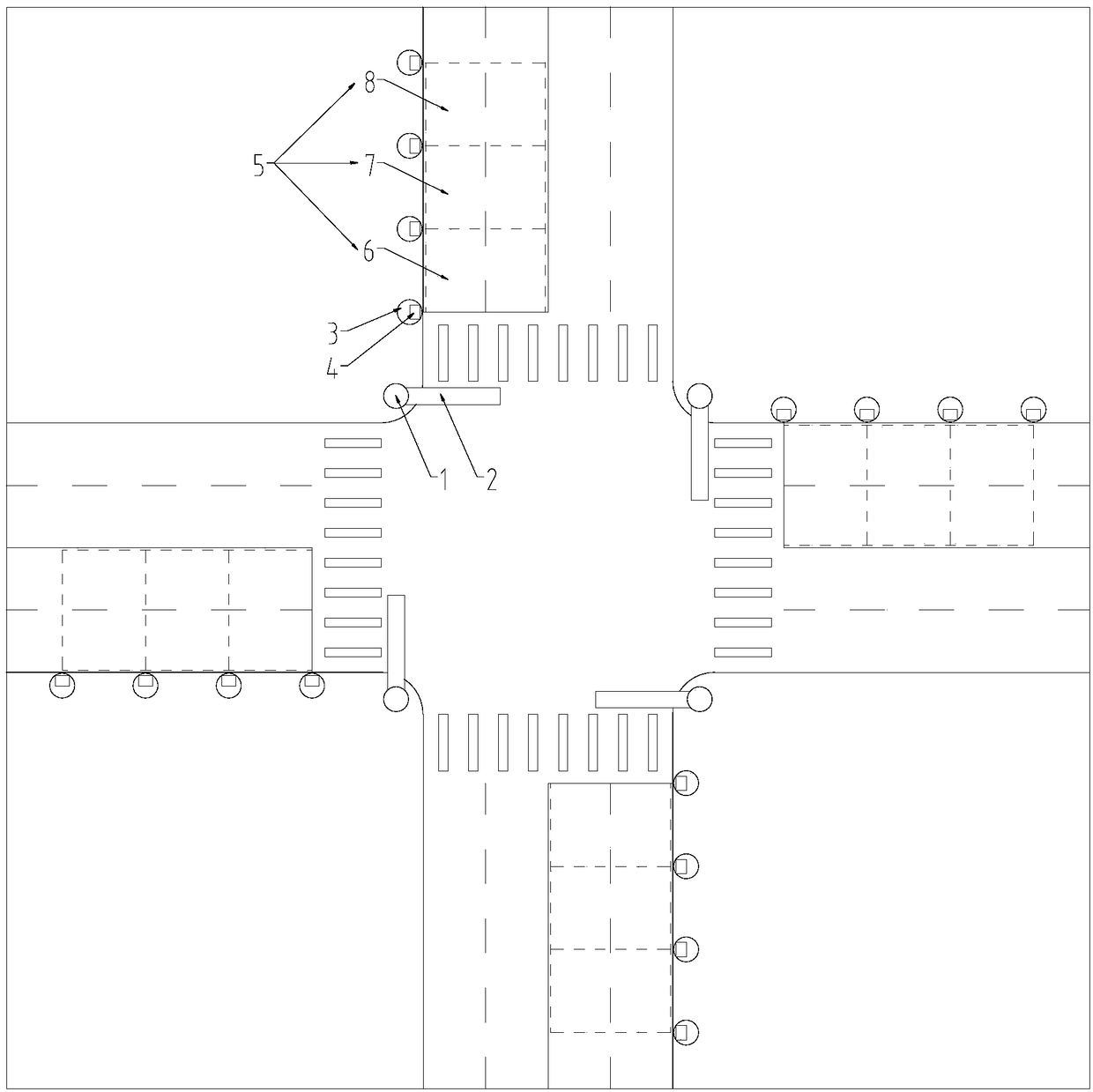 Traffic light capable of intelligently adjusting switching time and intelligent adjusting method thereof