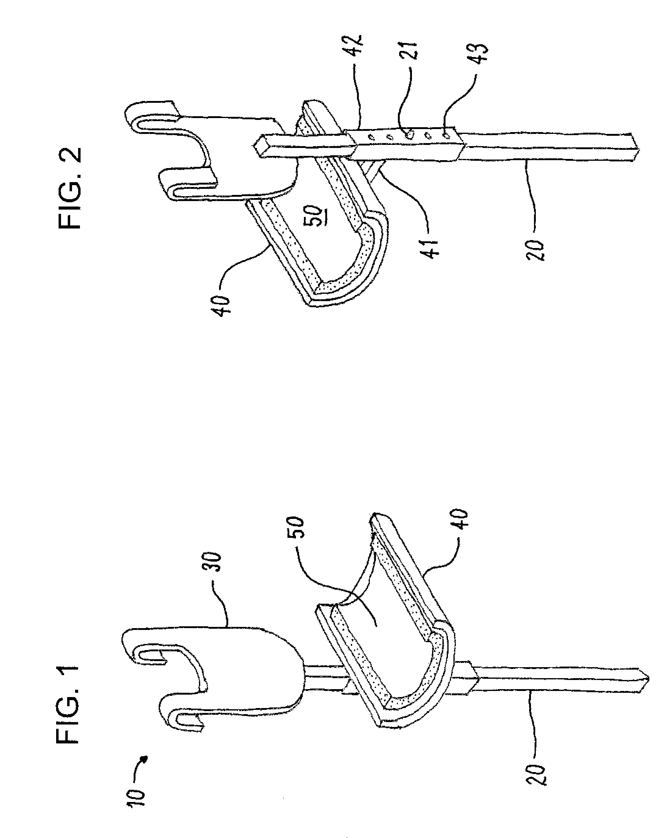 Walker leg rest