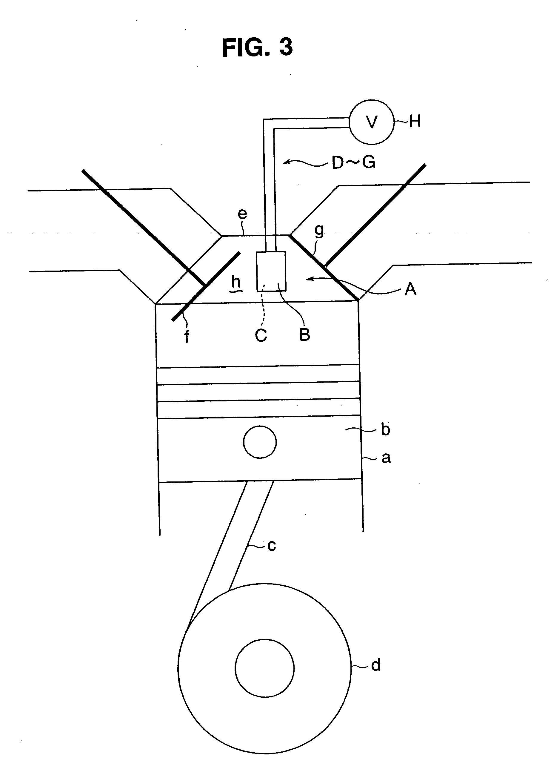 Pressure sensor, method of producing the sensor, and in-cylinder pressure detection structure of internal combustion engine