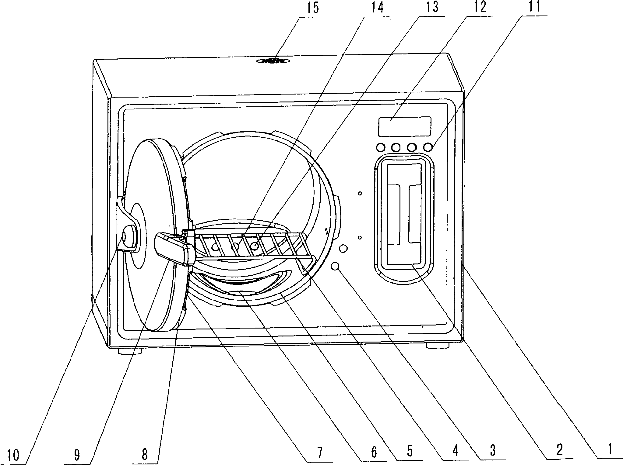 Pressure electric steam furnace