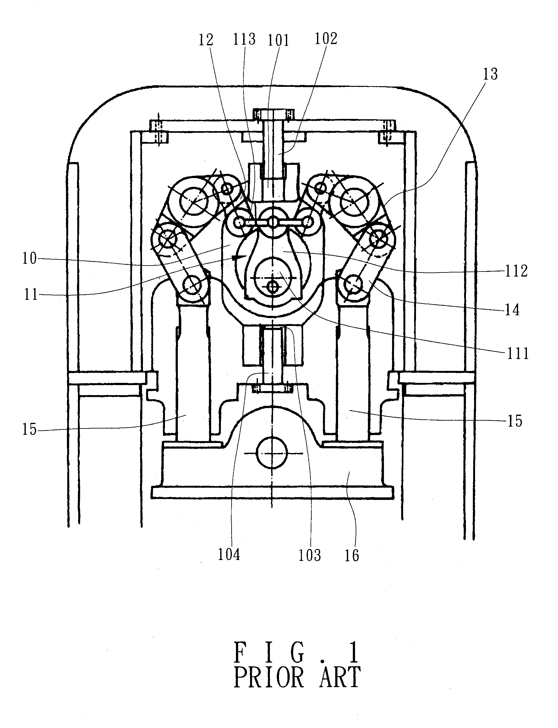 Multi-linkage press