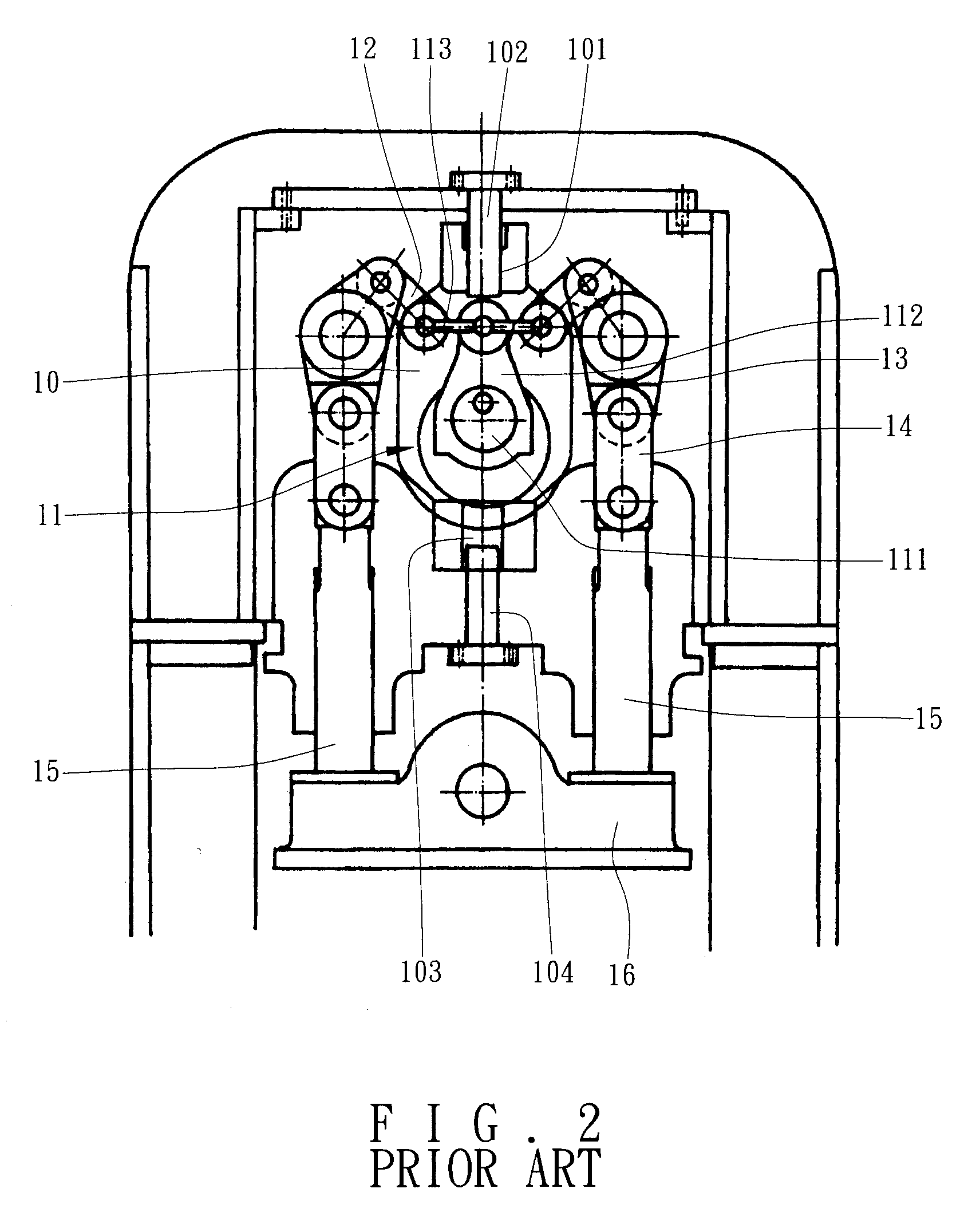 Multi-linkage press