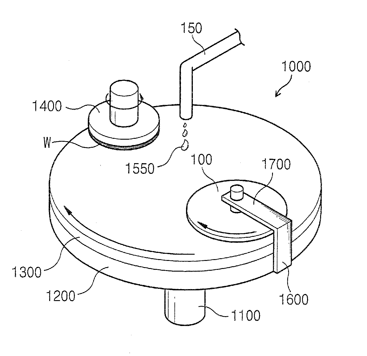 Conditioner device for conditioning polishing pad and chemical mechanical polishing apparatus including the same