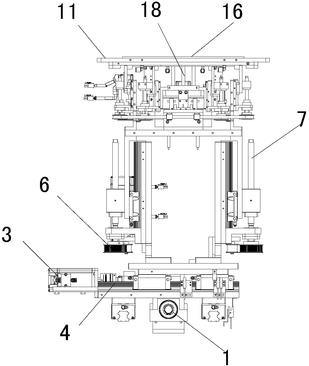 Carrying platform for wafer-level ball mounter