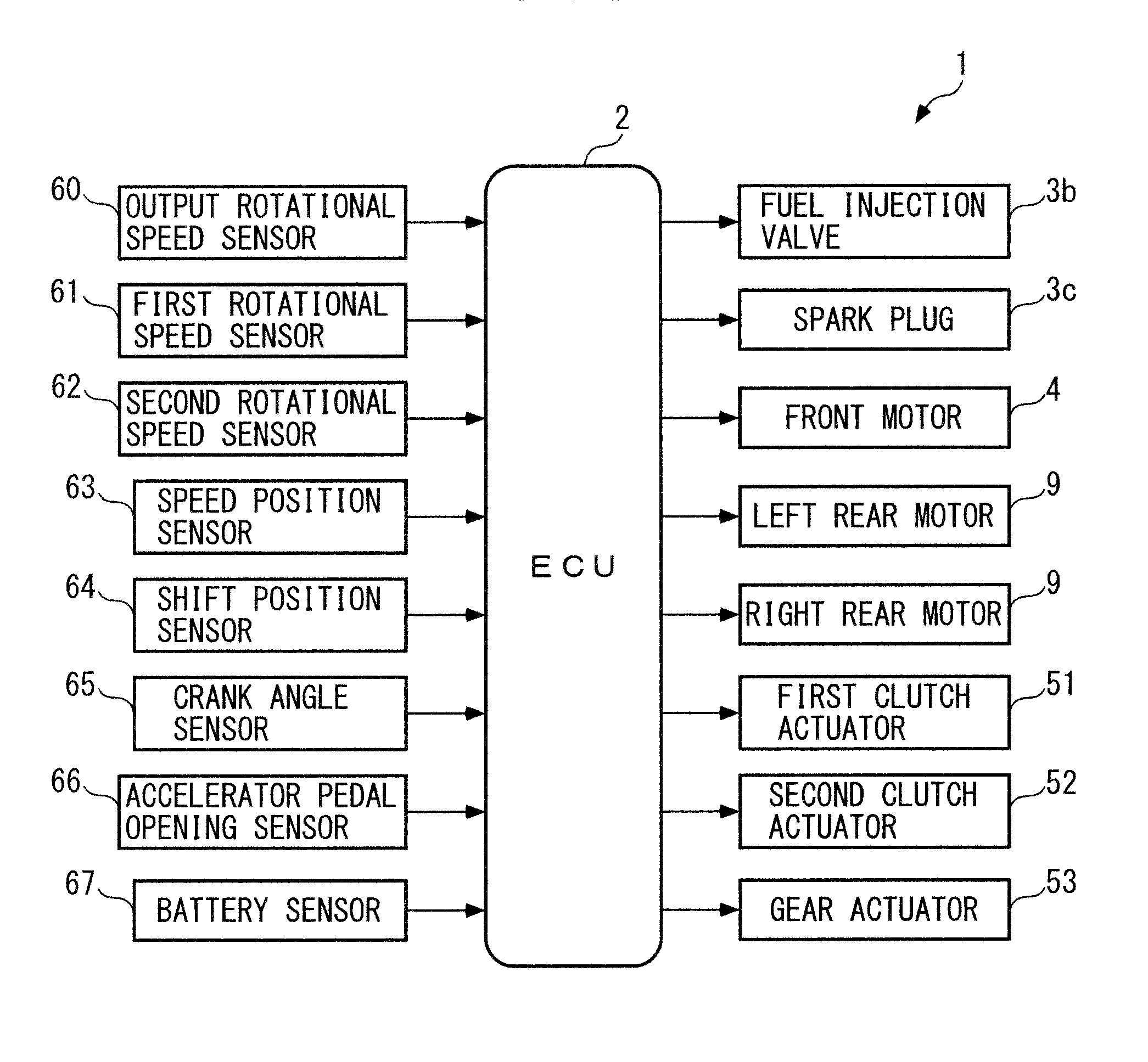 Drive device for vehicle