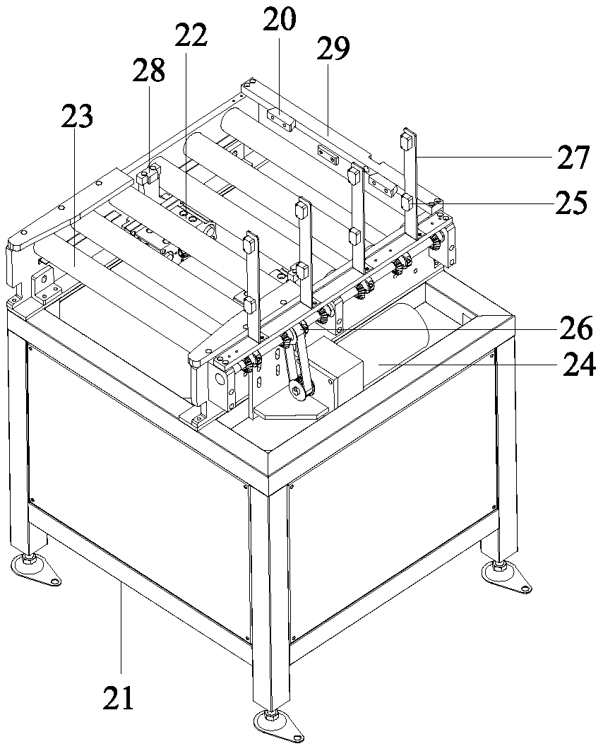 Unit module for automatically detecting mold steel