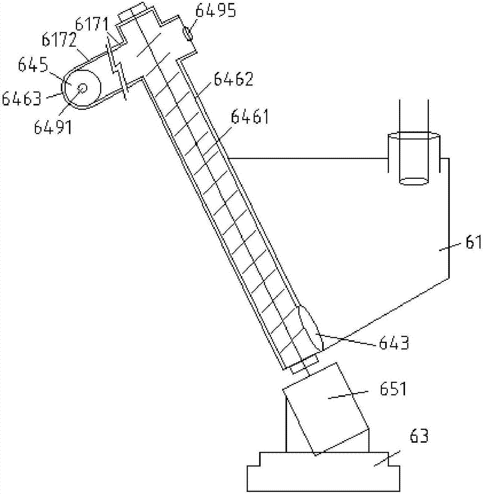 Feeding, distributing and charging device of cooking device and charging method of cooking device