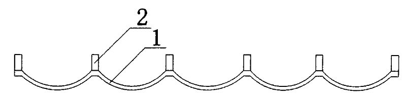 Arch bar base and construction method