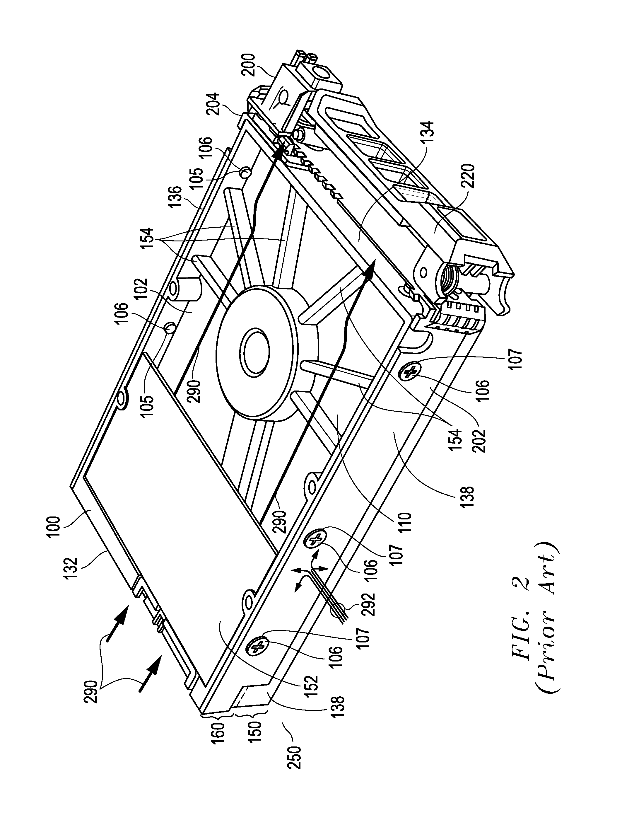 Disk drive carriers and mountable hard drive systems with improved air flow