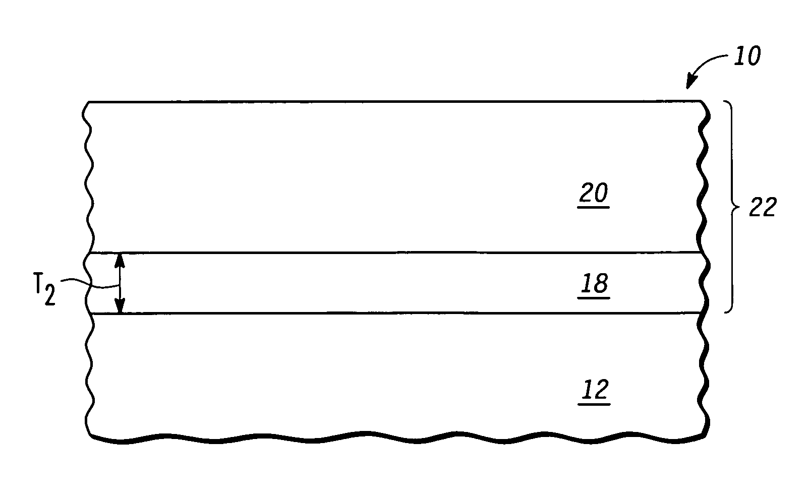 High quality thin dielectric layer and method of making same