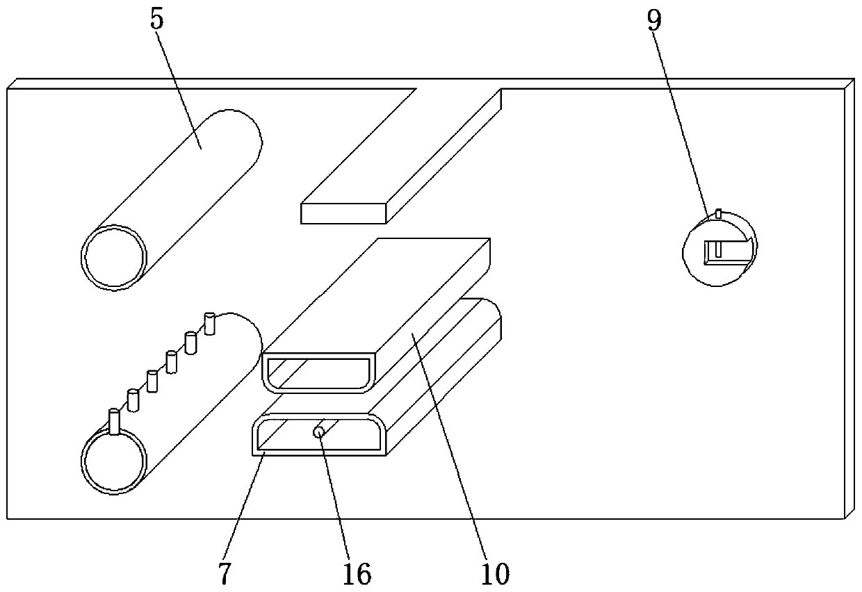 Cloth winding device for garment making