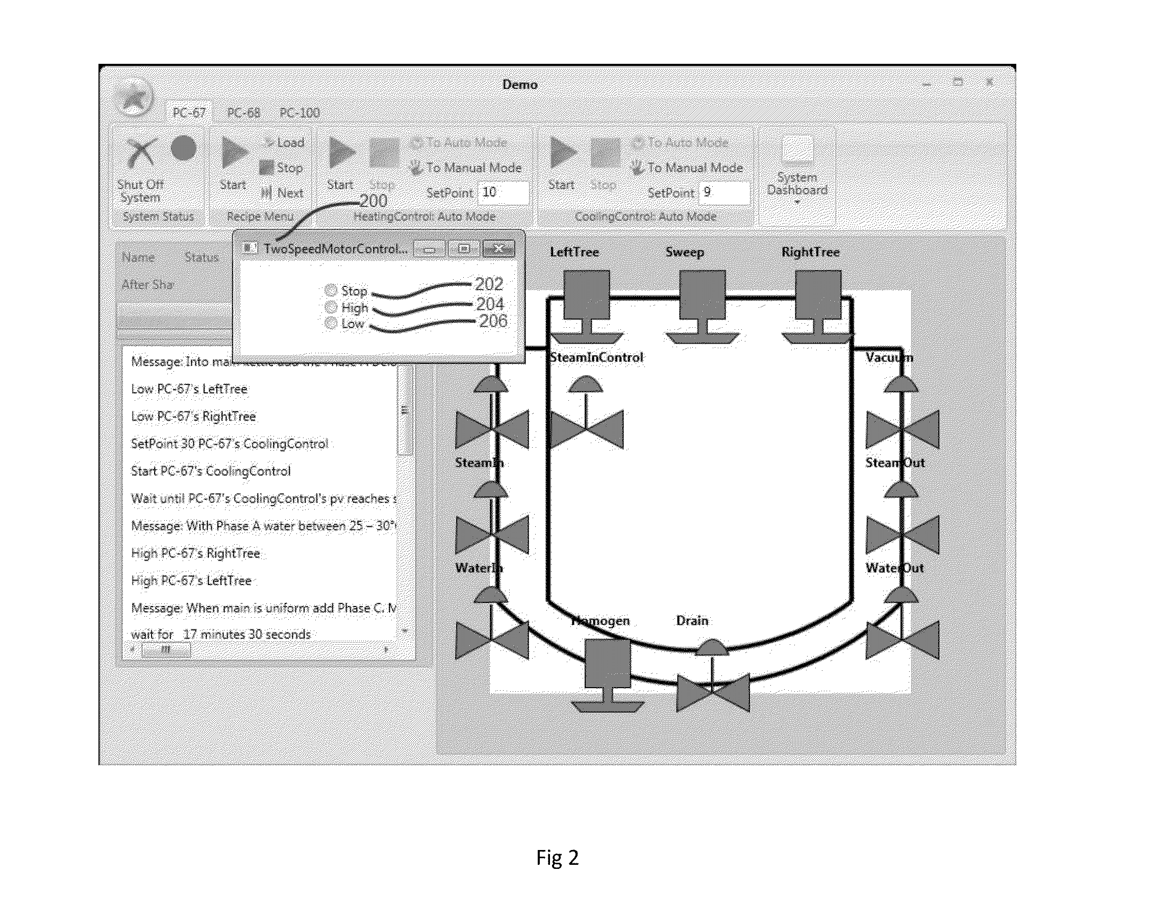 Automated control system and supervisor scheduler usable with same