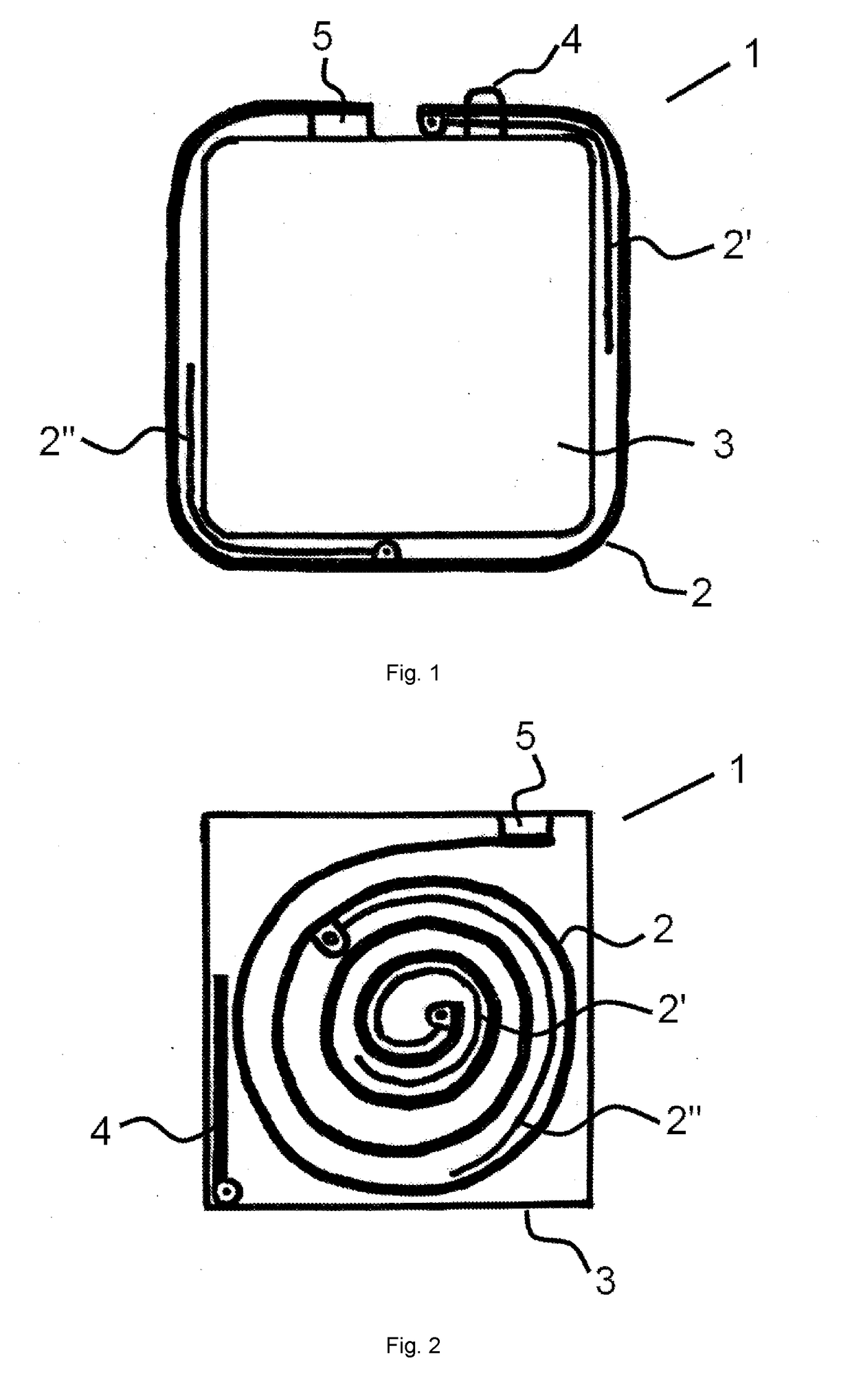 Easyly deployable phased antenna for a spacecraft and system of such antennas