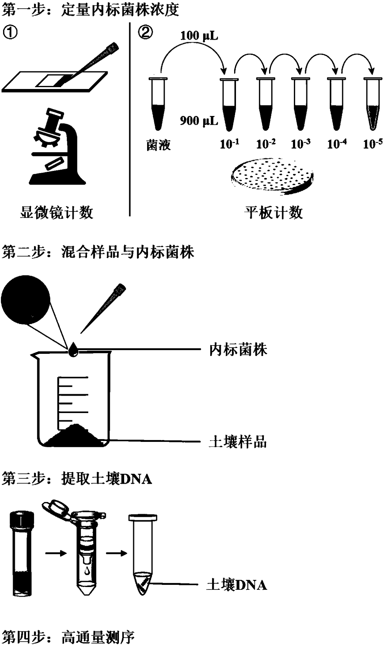 A high-throughput method for absolute quantification of soil bacteria