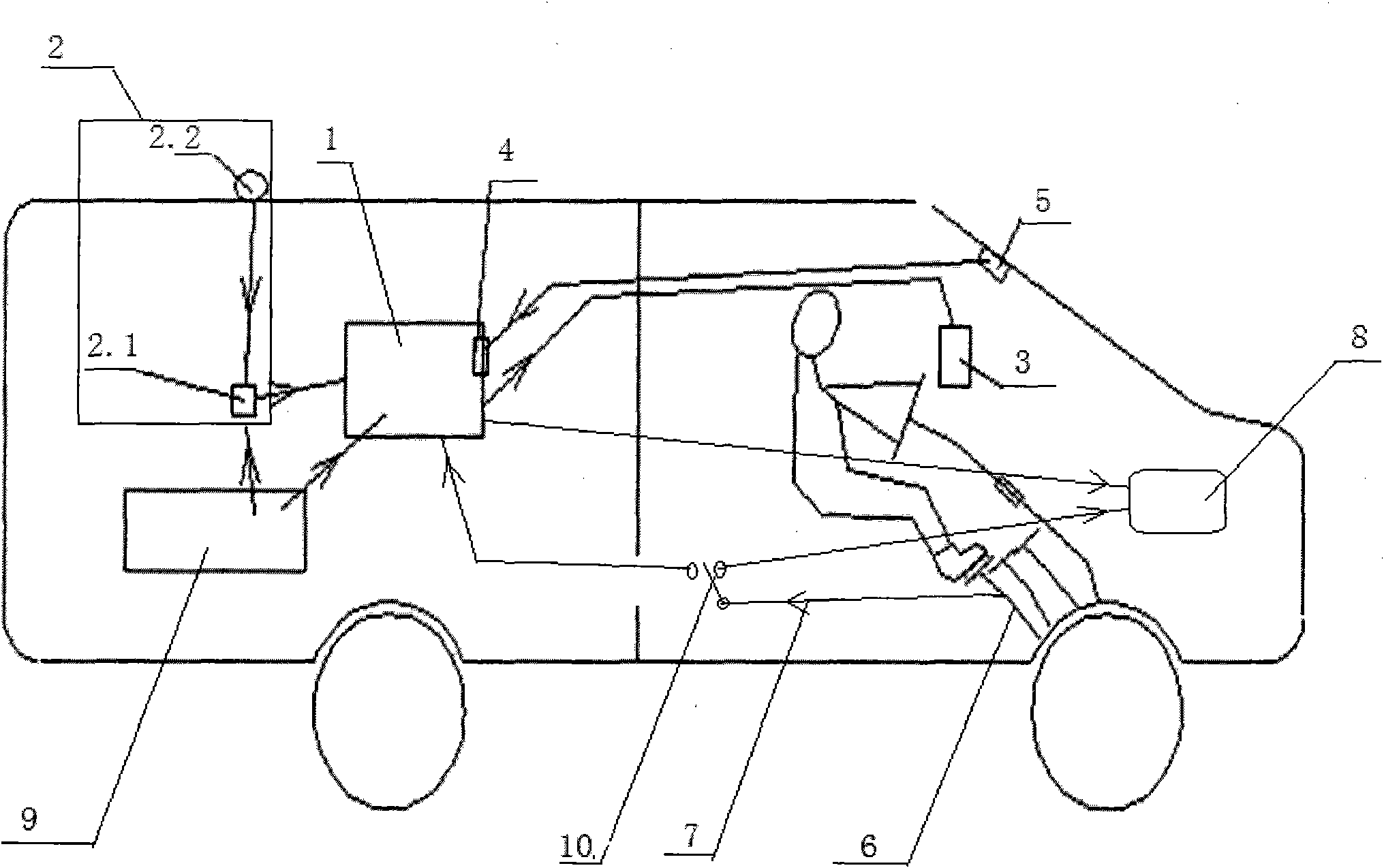 Vehicular intelligent speed-limiting device