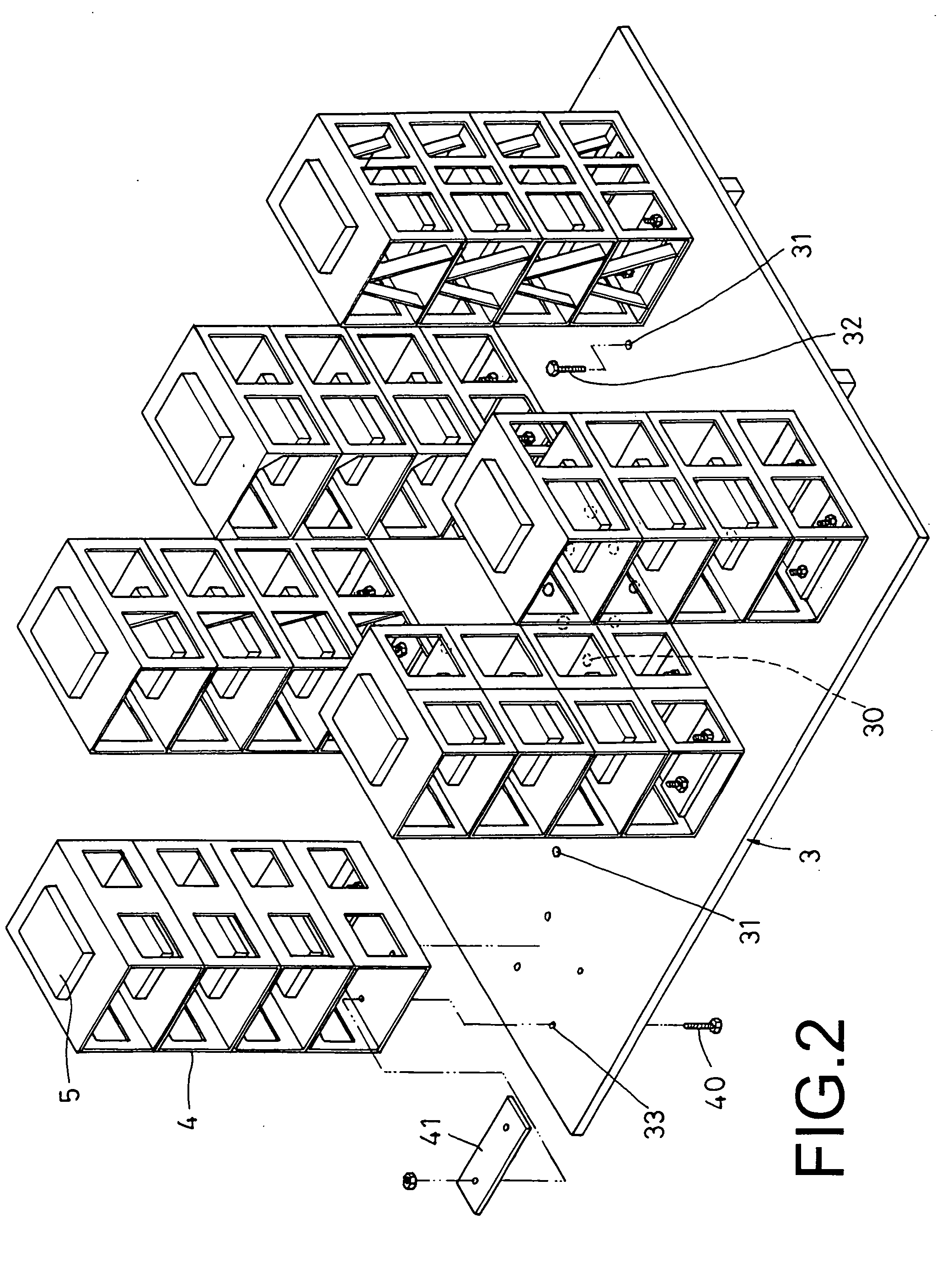 Earthquake simulating vibration table