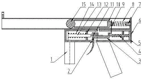 Aerodynamic-pushing high-viscosity glue emitter