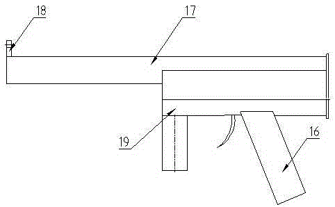 Aerodynamic-pushing high-viscosity glue emitter