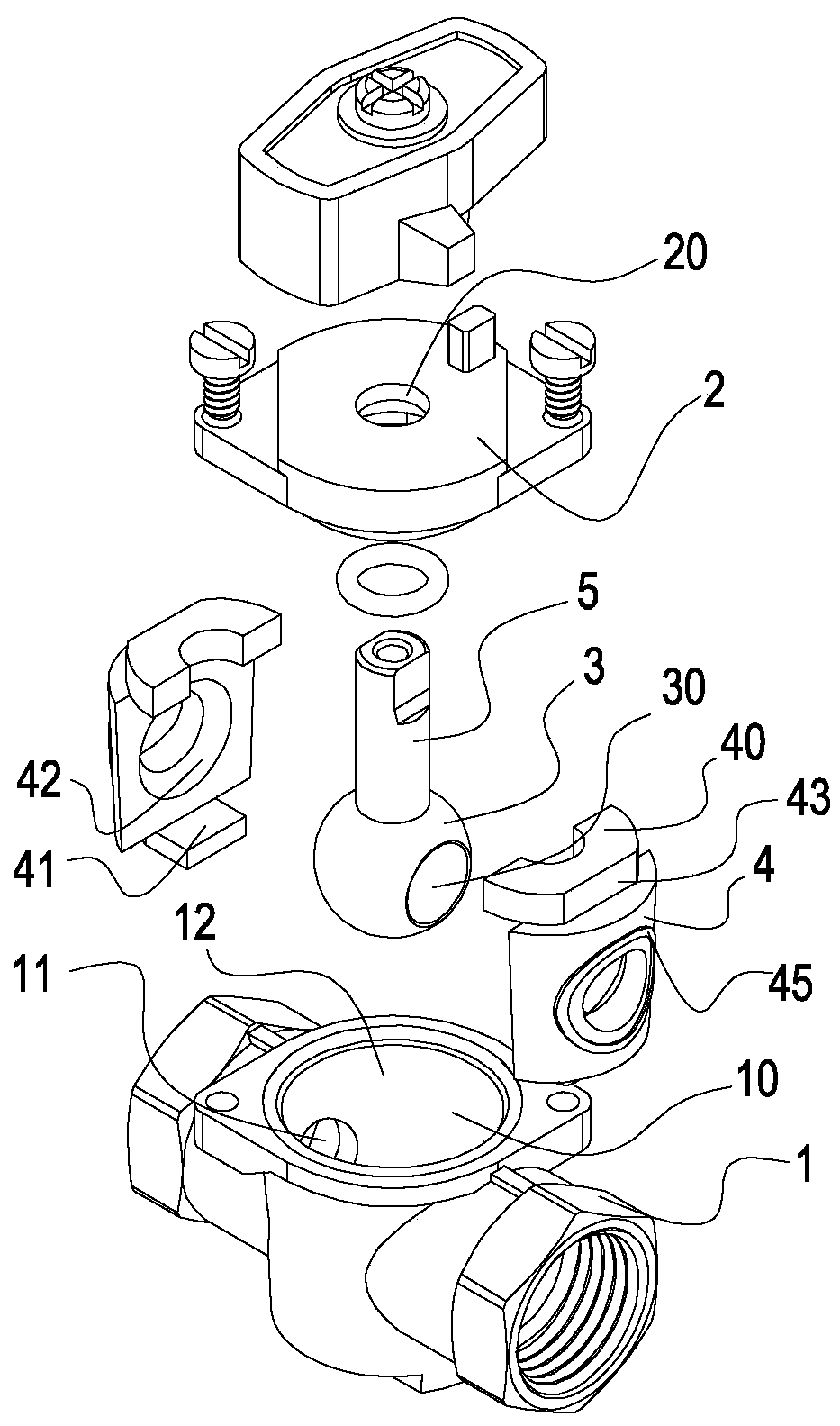 Anti-freezing ball valve capable of achieving online maintenance