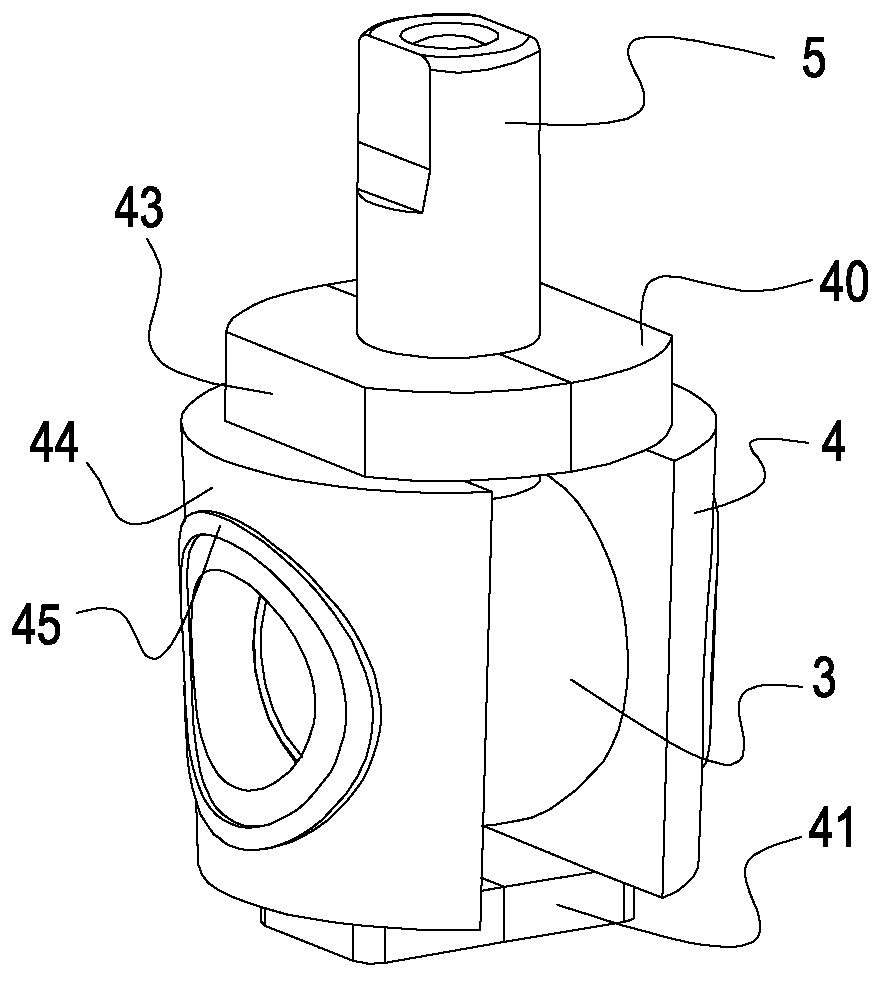 Anti-freezing ball valve capable of achieving online maintenance