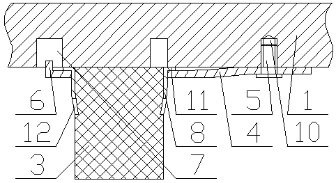 Spinning frame spindle structure with damping effect