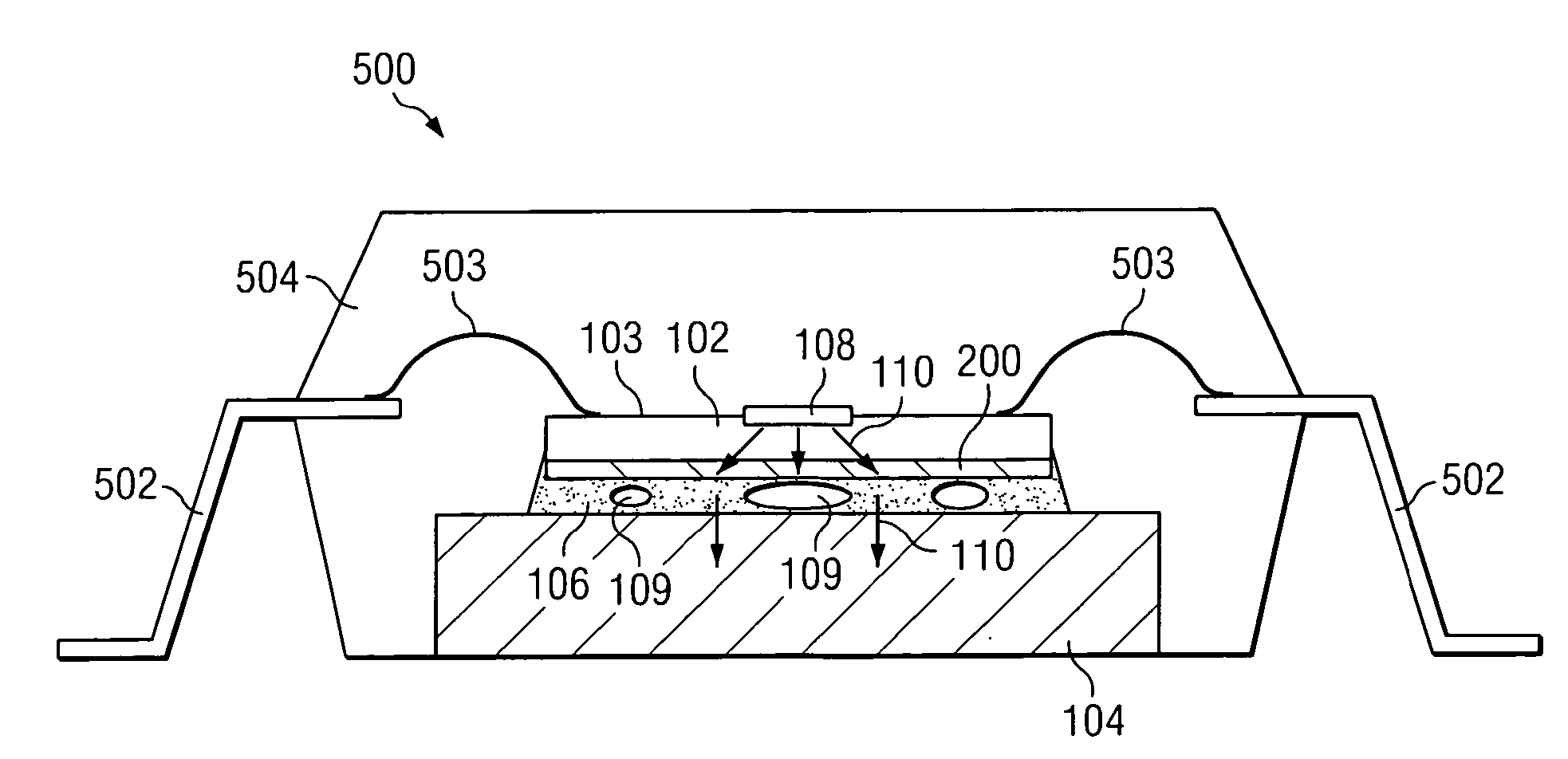 System and method for die attach using a backside heat spreader