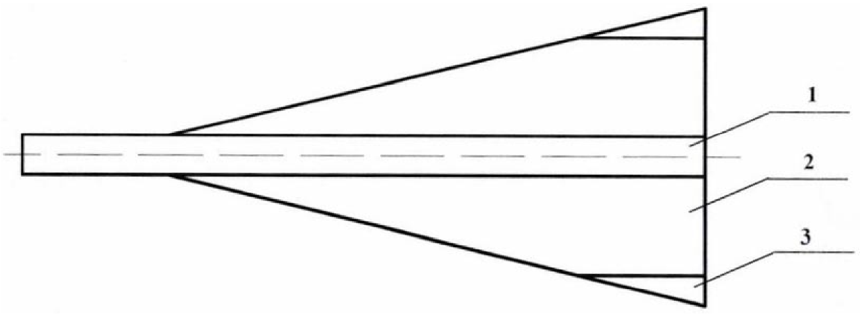 An Aerodynamic Control Arrangement for a Swept Delta Wing Vehicle