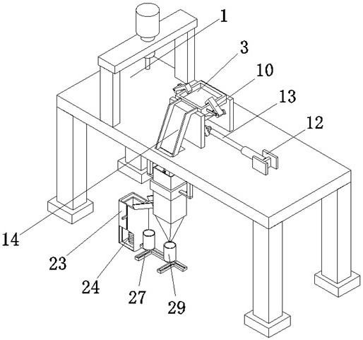 A precision numerical control machine tool for hardware processing