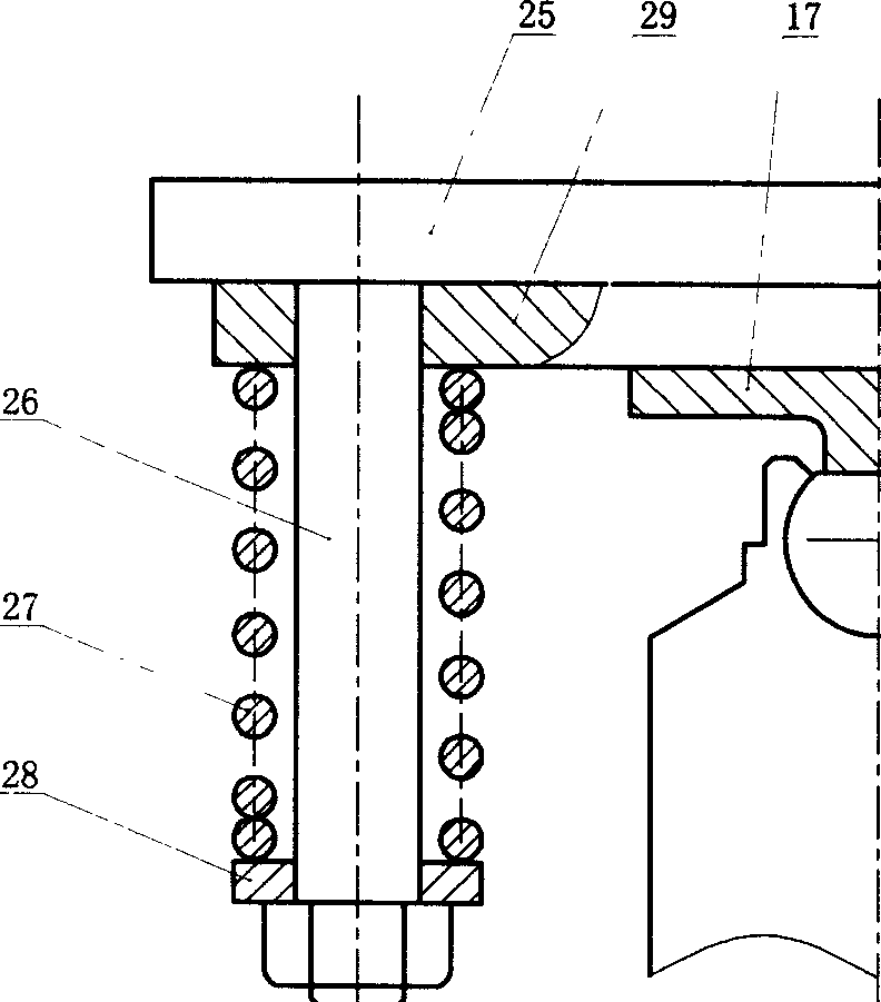 Oil-gas spring