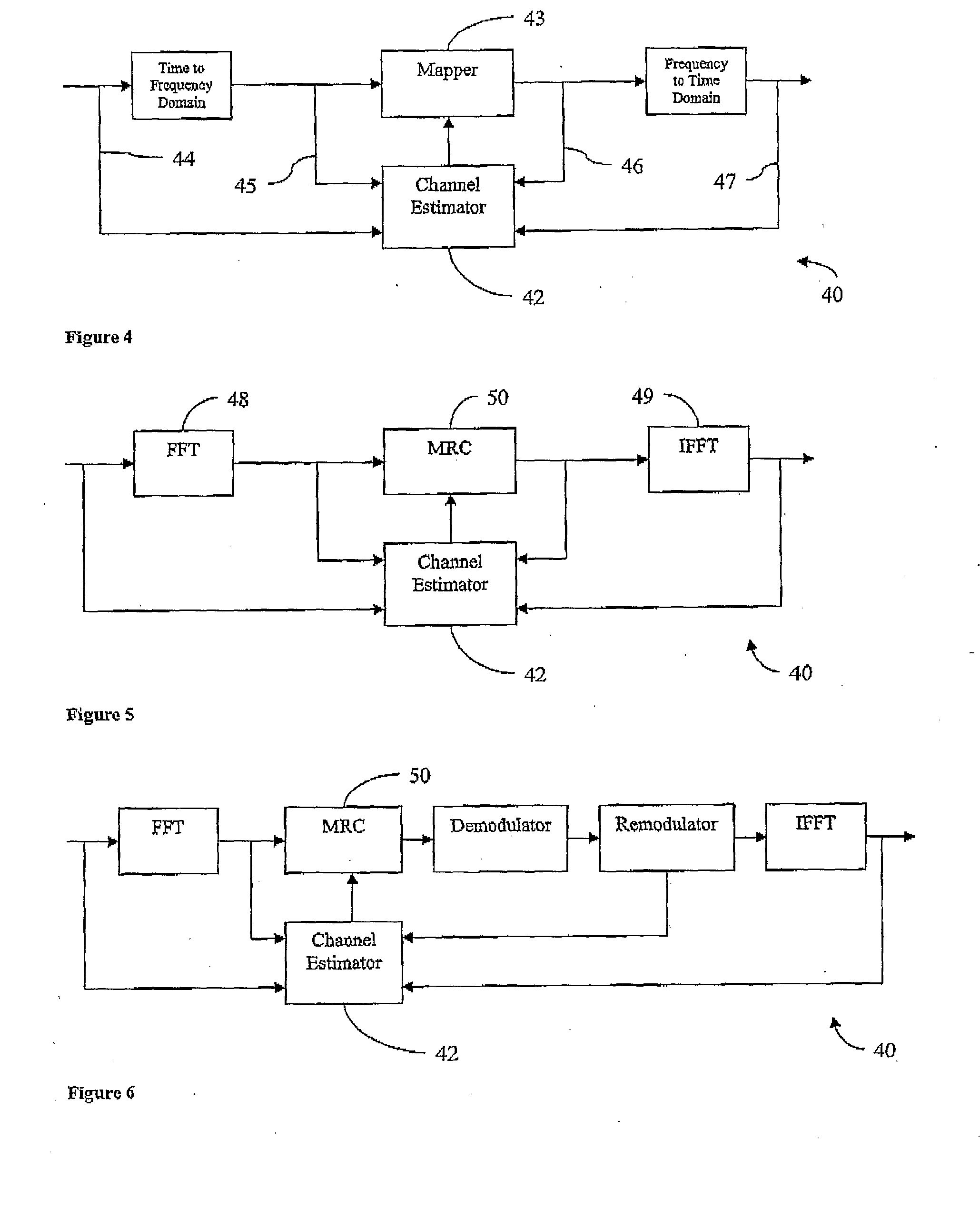 Improving receiver performance in a communication network