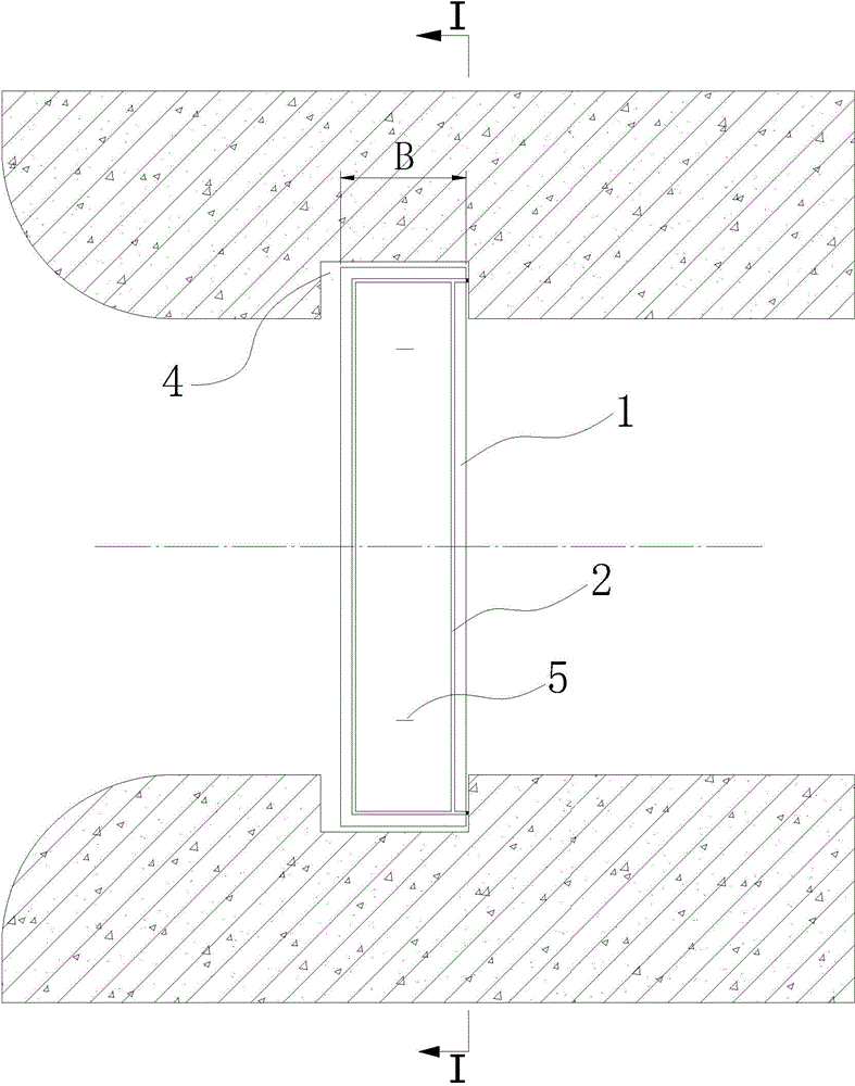 Reinforced concrete stop log gate sealing method