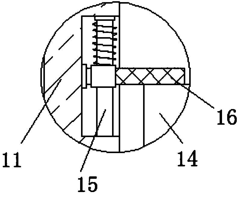 Power facility temporary mounting rack convenient for demounting and mounting