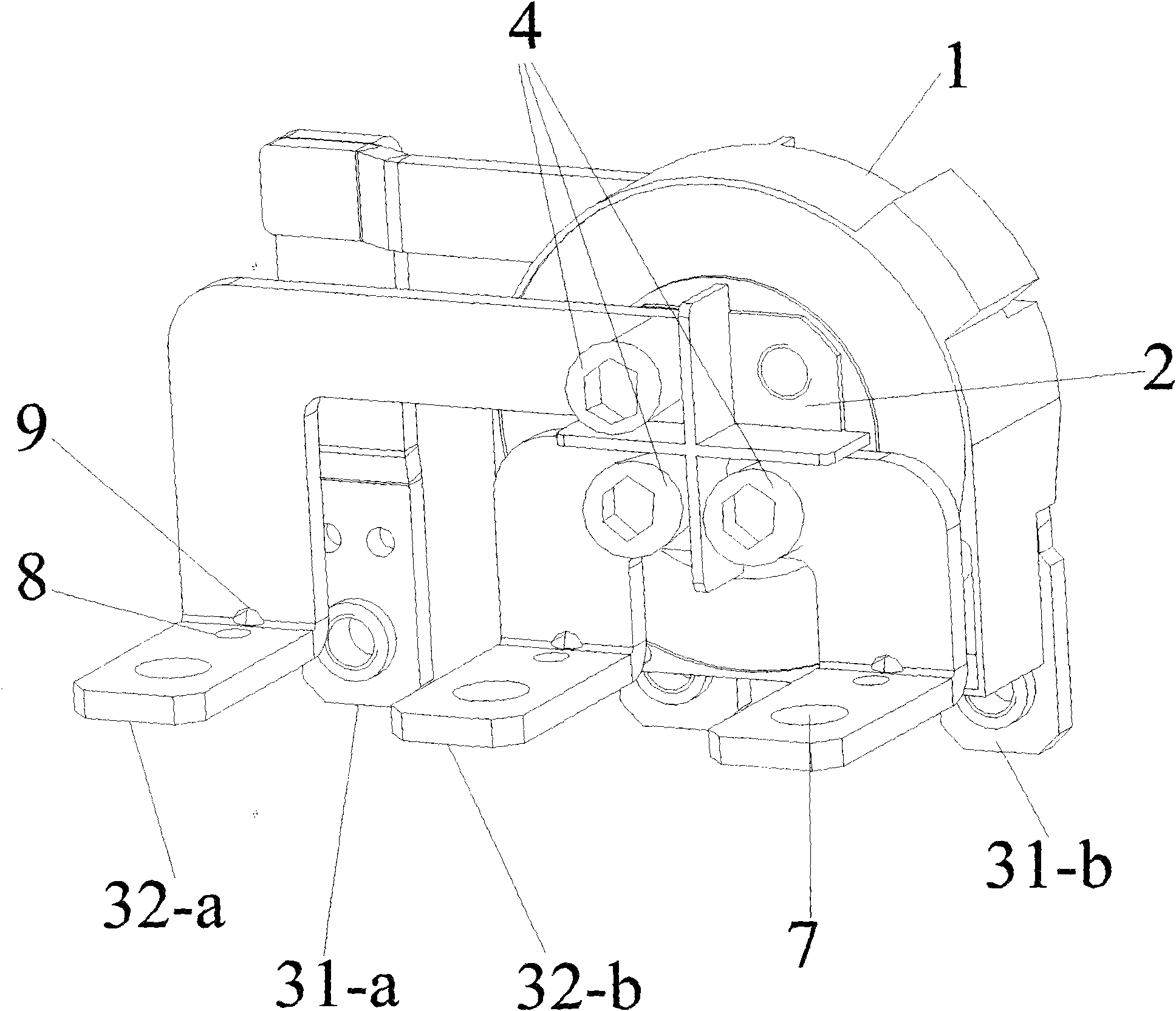 Zero sequence current mutual inductor