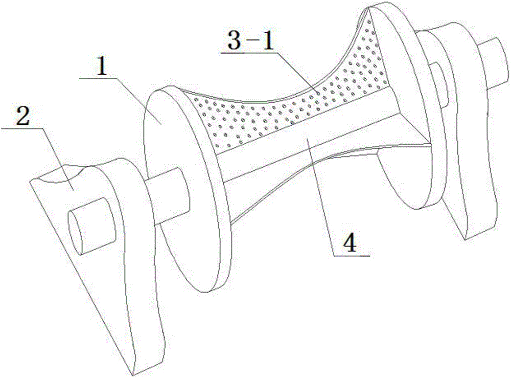 Automatic roller type concave cervical vertebra massaging rehabilitation device