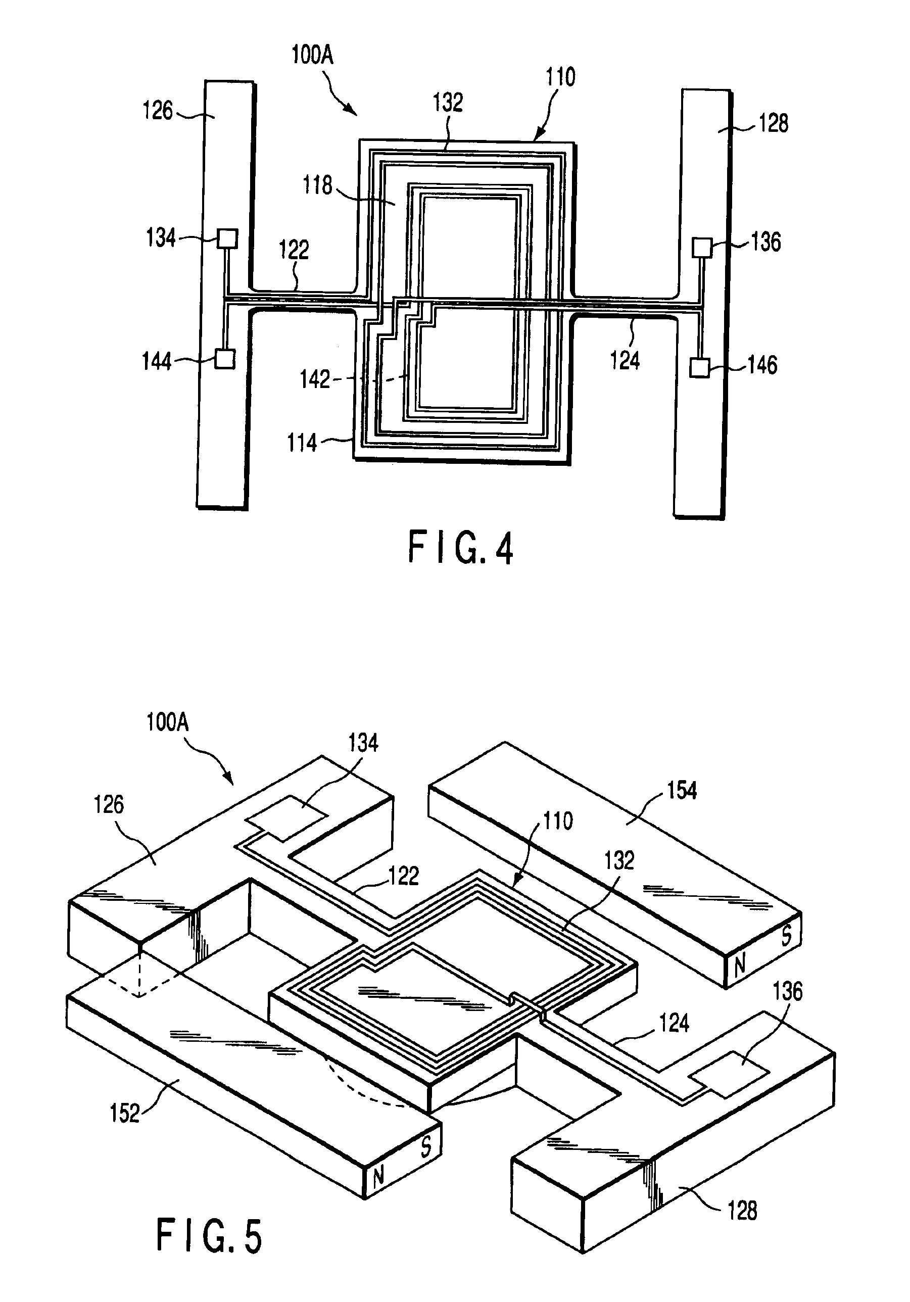 Mirror rocking member for optical deflector