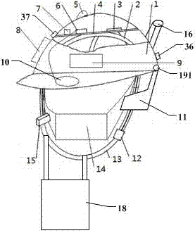 An operation monitoring and protection device for sulfur hexafluoride power distribution room