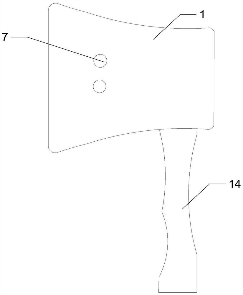 Laser dispersion mechanism and hair removal instrument