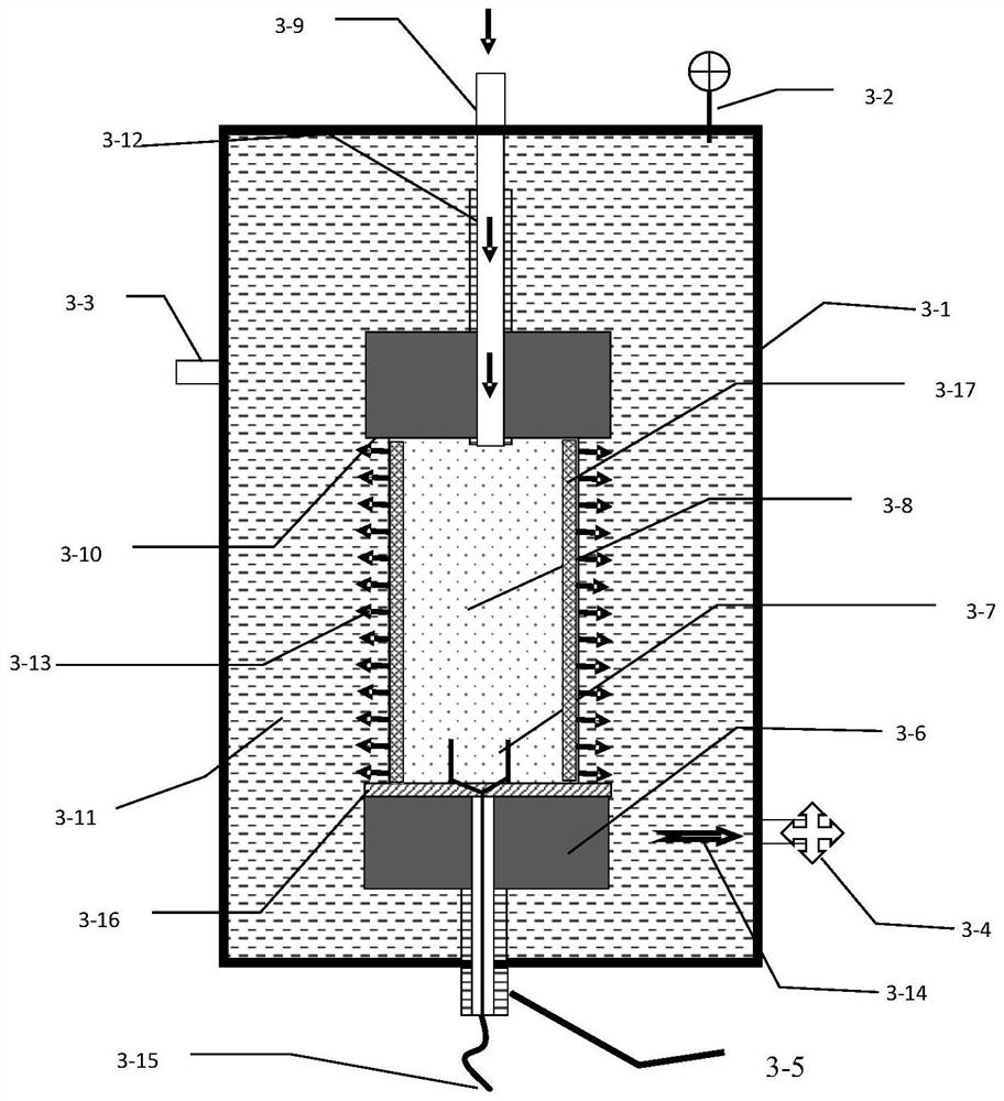 High pressure curtain grouting consolidation simulation experiment method and device