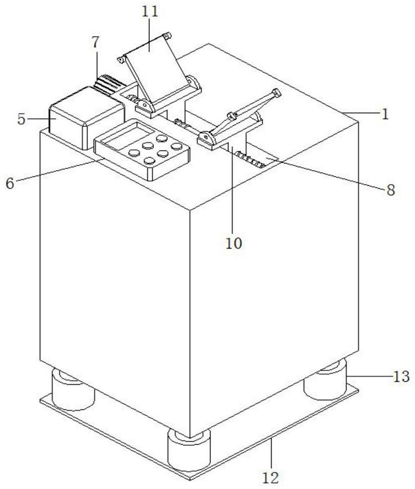 Rainwater sensing system for rain shelter of filter bed type sludge dewatering machine