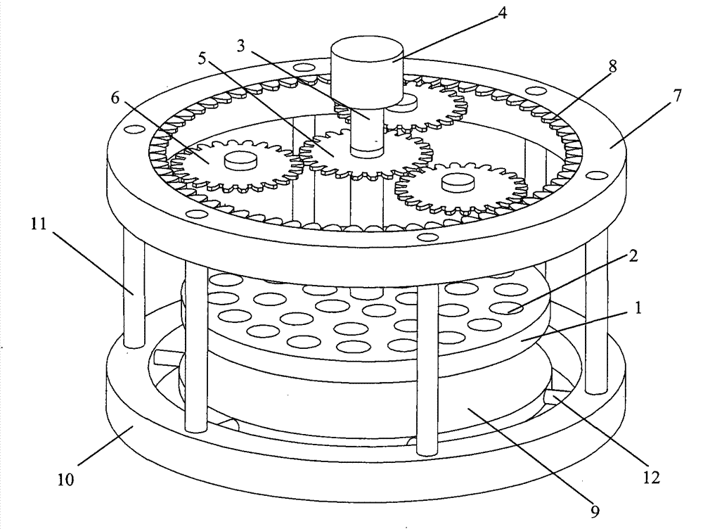 High-efficiency permanent magnetic heating deice