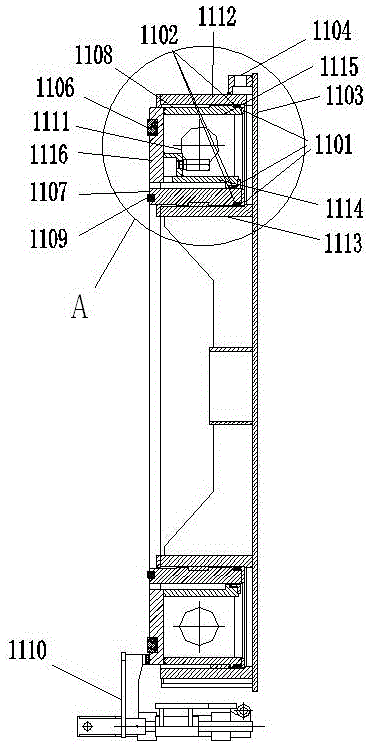 Supercharging test apparatus and use method thereof