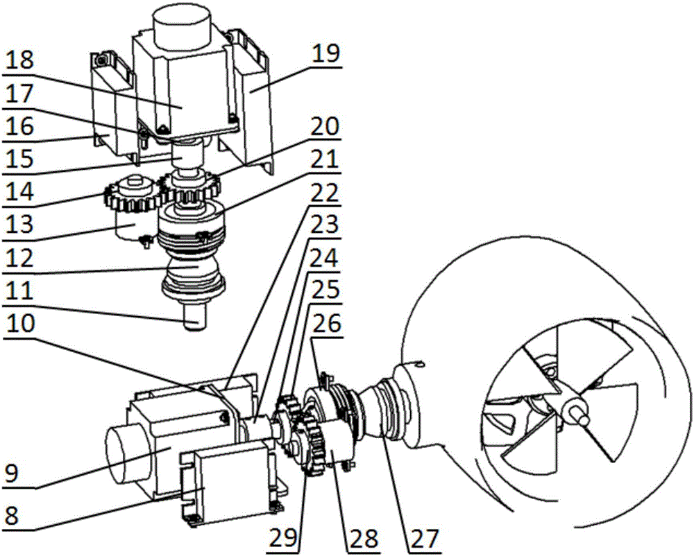 Fully rotary type underwater propellers