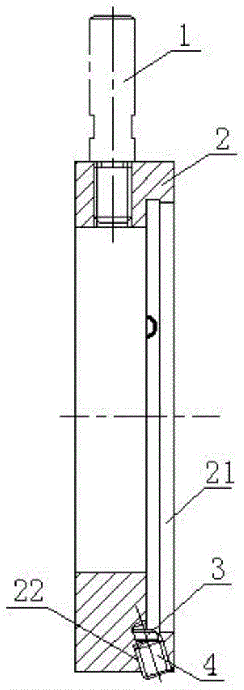 A processing method for a high-precision thin stepped shaft and a grinding chuck