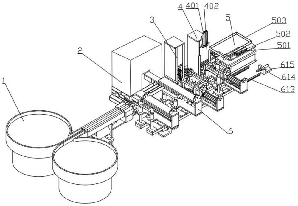 Spring claw forming and drawing equipment for fire hose and use method of spring claw forming and drawing equipment