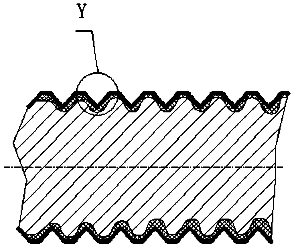 Method for machining ball screw electric power steering machine rack